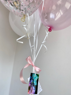 Воздушные шары облачка, на выписку для девочки №1240