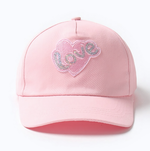 Кепка для девочек "Love" цвет розовый, р. 52/ 9886894 MINAKU