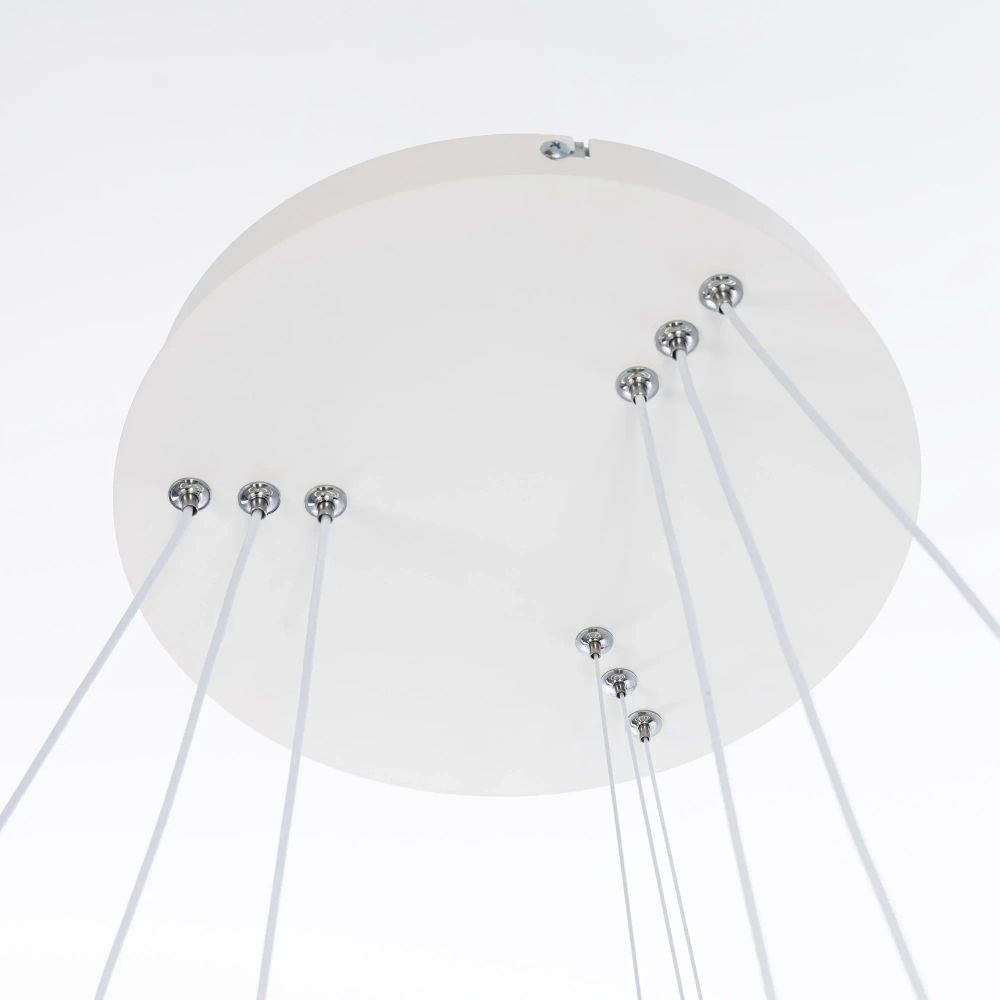 Citilux Дуэт CL719680 LED Люстра подвесная с пультом Белая