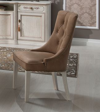 Стул Давос (дуб/тон 344/ткань Velvet Lux 18)