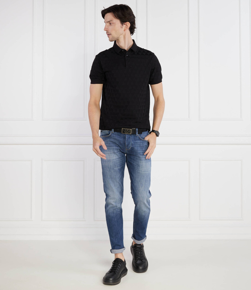 Поло Emporio Armani - черный(6R1F87 1JGYZ)