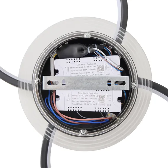 Потолочный светильник FR6201CL-L150GB Нео Гео / Neo Geo 150 Вт LED с пультом ДУ Freya fr6201cl-l150gb