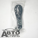 Брелок для ключей Кожа искуст ПЛЕТЕНКА  СИТРОЕН\CITROEN с отверткой X103-CTR (в уп)