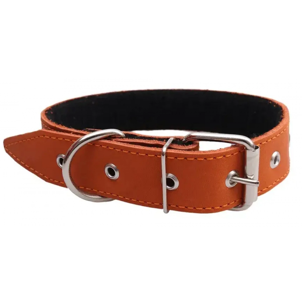 Ошейник кож. №20 б/разм (36 см) rich breed