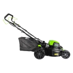 Аккумуляторная газонокосилка Greenworks GD80LM46SPK4 80V 80В самоходная (1 x 4 Ач, ЗУ) нож 46 см, 2501007UB