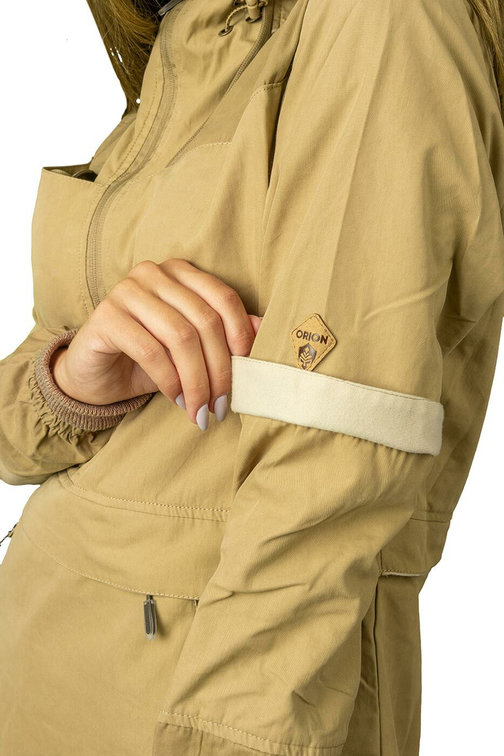 Костюм женский Orion Active "Элит Барьер" (хлопок, нейлон), светло-бежевый