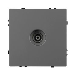 Механизм телевизионной розетки SCT-NOBE-MTV1-SFPL-GR (Arlight, Серый базальт) 054295