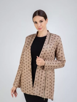 Кожаная куртка демисезонная