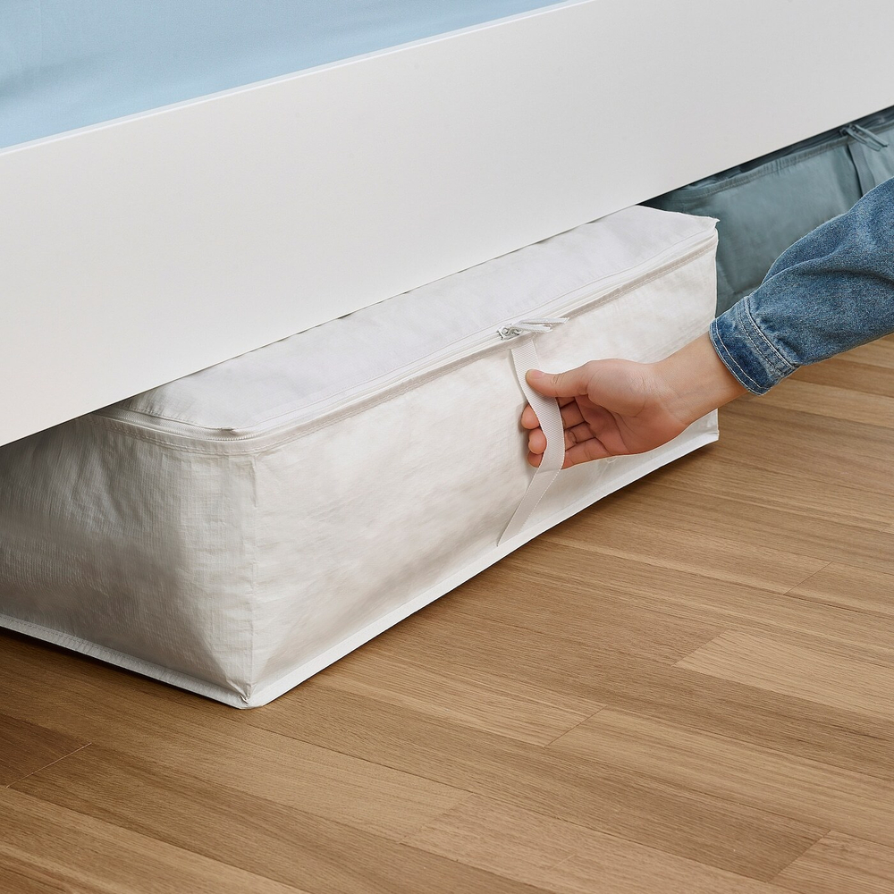 Кофр для хранения IKEA BRUKSVARA (БРУКСВАРА), Белый, 62x53x19 см