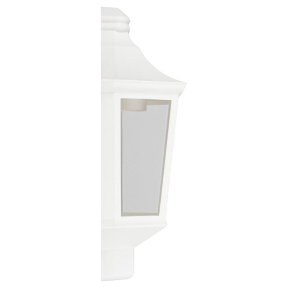 Садово-парковый светильник ЭРА «Ника» НБУ 06-60-003 60Вт белый прозрачный | Садово-парковые светильники