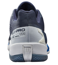 Мужские кроссовки теннисные Wilson Rush Pro 4.0 - небесный