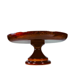 Деревянная тортница, подставка для копкейков и тортов из сибирского кедра 300мм. TR1