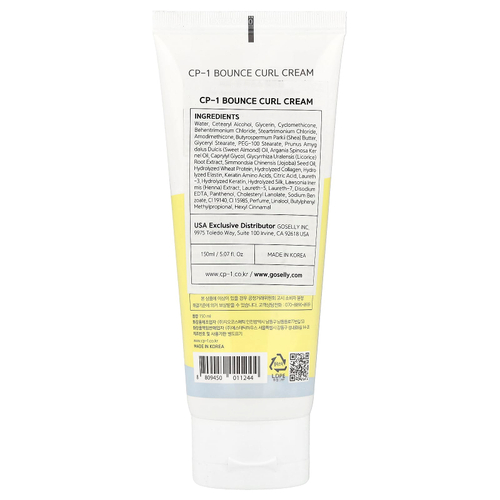 CP-1, Bounce Curl Cream, 150 мл (5,07 жидк. Унции)