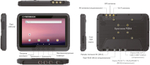 Планшет защищенный CyberBook T100VT