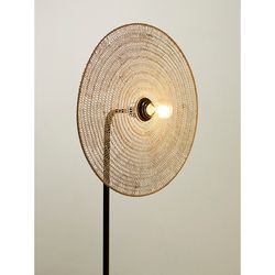 Торшер Vinger, 143 см, бежевый