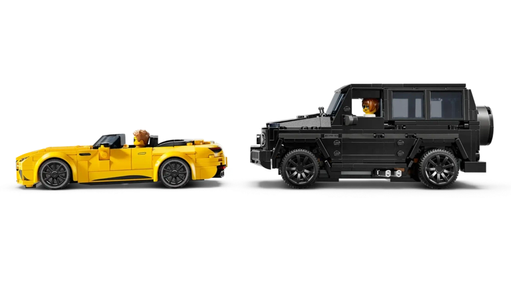 Конструктор LEGO Speed Champions 76924 Mercedes-AMG G 63 и Mercedes-AMG SL 63