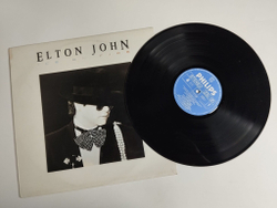 Винтажная виниловая пластинка LP Elton John Ice On Fire (Югославия 1986)