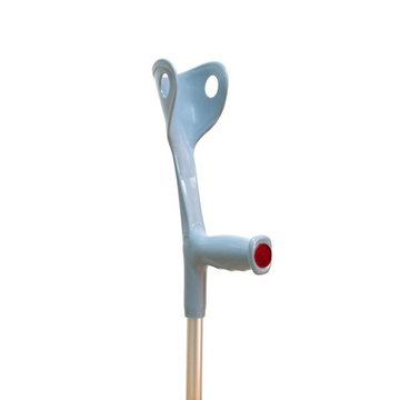 Мега-Оптим "Канадка" CA851L5 с УПС (Серебристый) Костыль с опорой под локоть с устройством противоскольжения, код ФСС 06-04-01