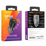 Автомобильное зарядное устройство Borofone BZ20 PD20W QC3.0 (black) (Краснодар склад)