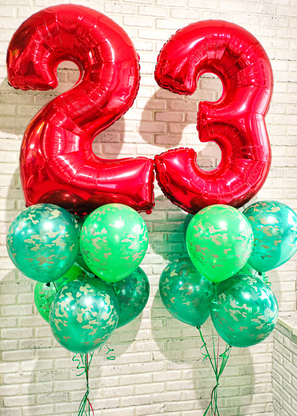 Набор шаров "23 февраля милитари"