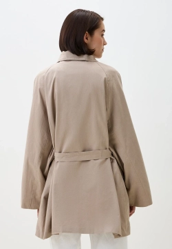 Куртка-парка с накладными карманами