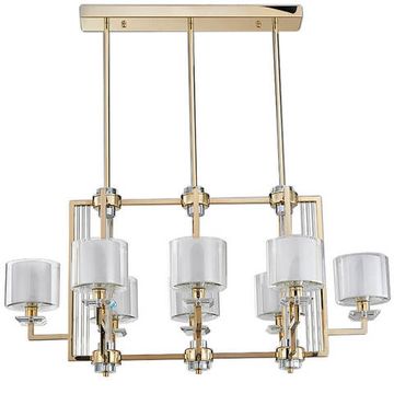 Подвесная люстра 10*E14 4408/S gold золото ALEXANDRA Newport