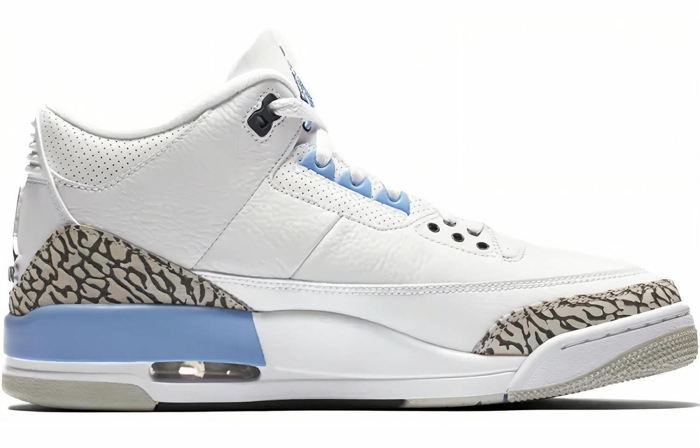 Кроссовки Jordan Air Jordan 3 Retro "Unc Tpu