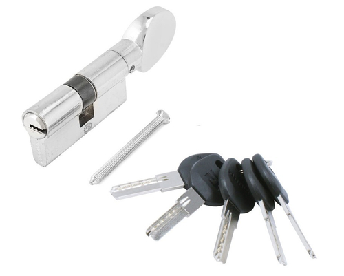 Механизм цилиндровый АЛЛЮР HD F.G 60-5K СР хром/перф.кл/верт(30*30G) (25*10*25G) /16260