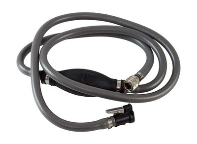 Шланг топливный 9/15 мм с грушей и топлив. переходниками