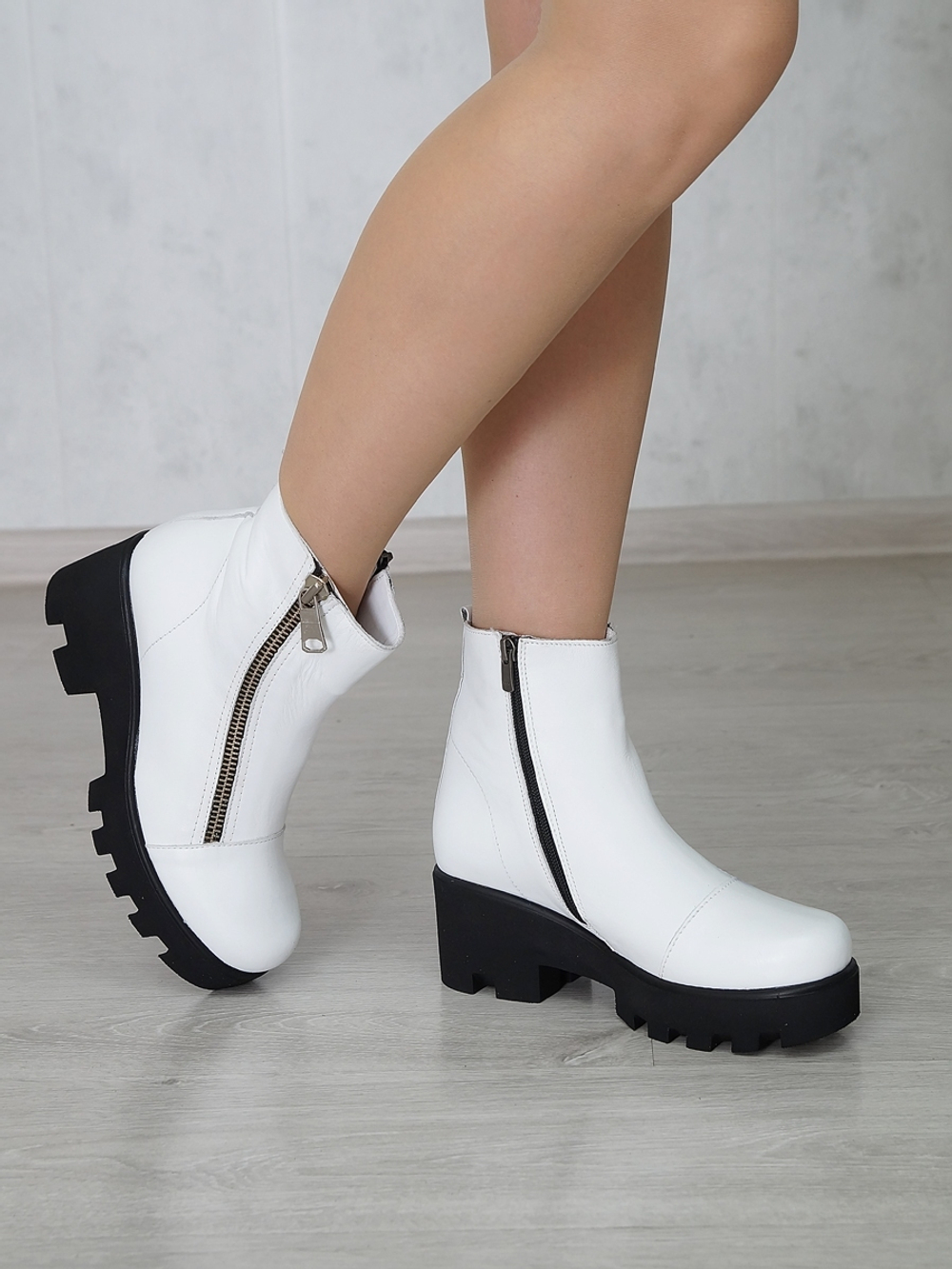 Полусапожки женские зимние