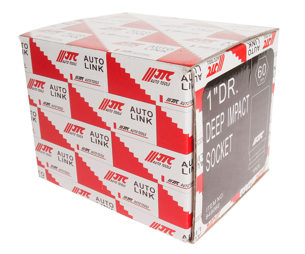 Головка торцевая 1" 60мм ударная глубокая L=105мм JTC