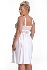 Сорочка Tjami с кружевным лифом (Размер: XXXL) (Цвет: молочный)