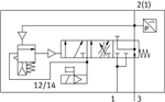 VABF-S6-1-P5A4S2YE-G12-1T5-PA Клапан плавного пуска