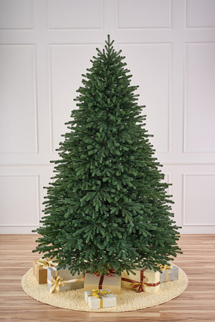 Ель искусственная Царская 2,1 м подставка металл 100% Литые веточки МаксКристмас