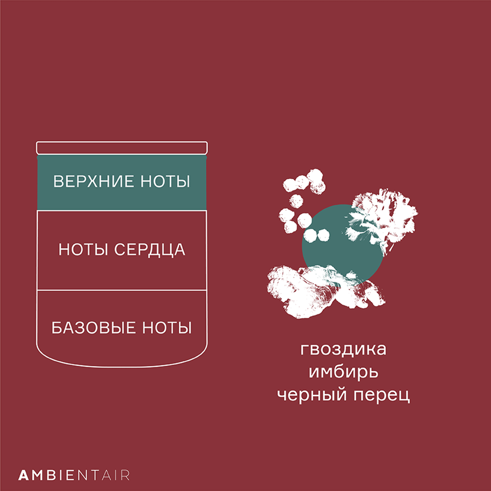 Свеча ароматическая gifting, Имбирное печенье, 40 ч