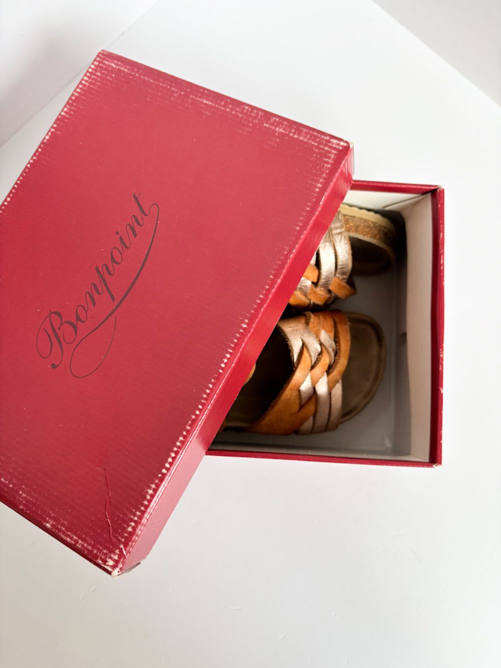 Кожаные босоножки Bonpoint, 21