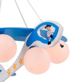 Kink Light 07494 Подвес Аэроплан голубой