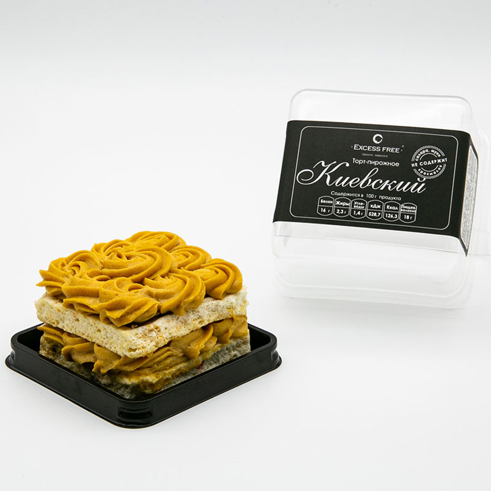 Excess Free Торт-пирожное "Киевский" (120 гр.)