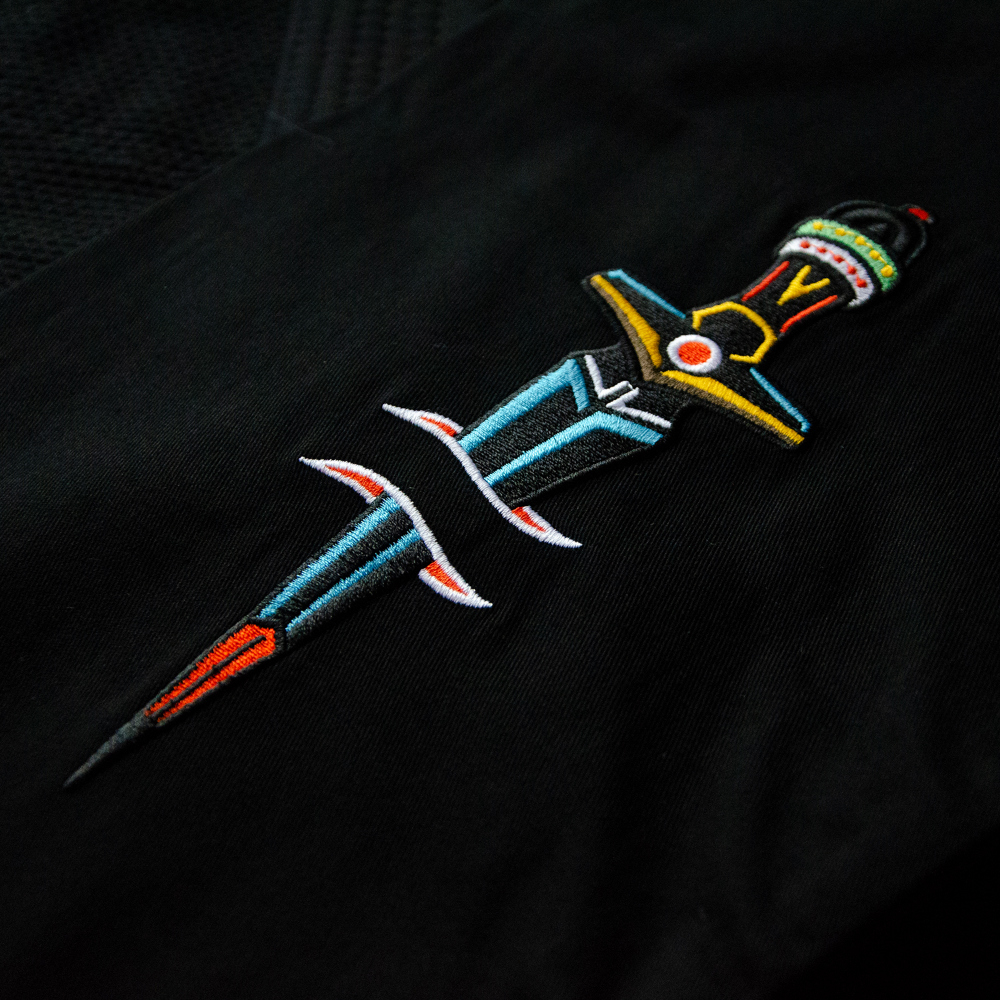 Кимоно Aesthetic Old School (Black)