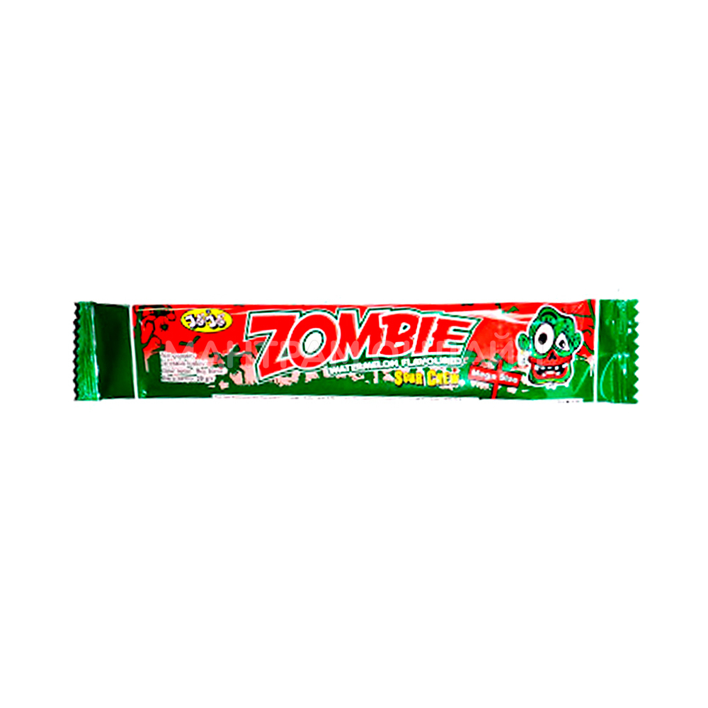Жевательная конфета JoJo Mega Zombie вкус арбуз 20 г