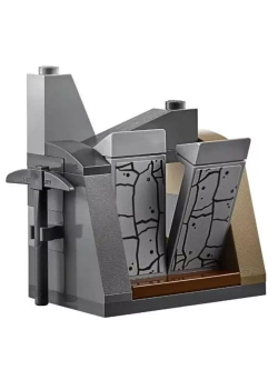 Конструктор Сити Трактор для горных работ 132 детали 10874