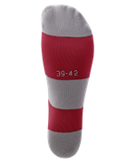 Гетры футбольные CAMP BASIC SOCKS, гранатовый/серый/белый