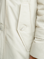 Облегчённый пуховик VANESSA, молочный