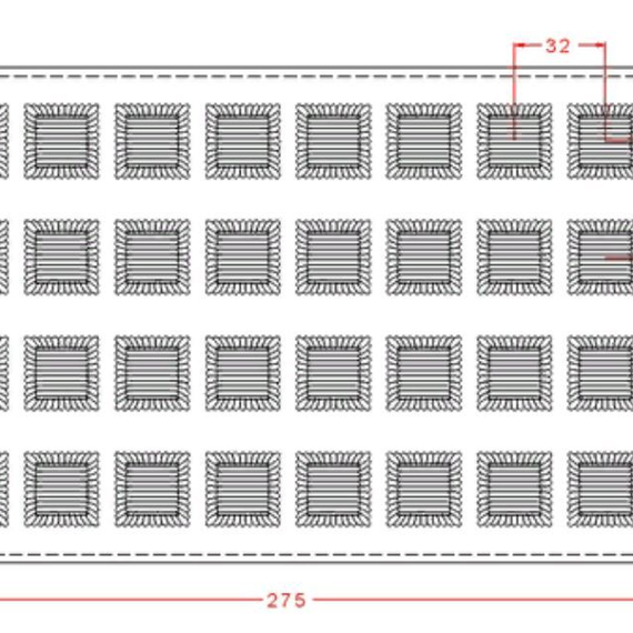 346 | Форма для шоколадных конфет (275*175 мм)