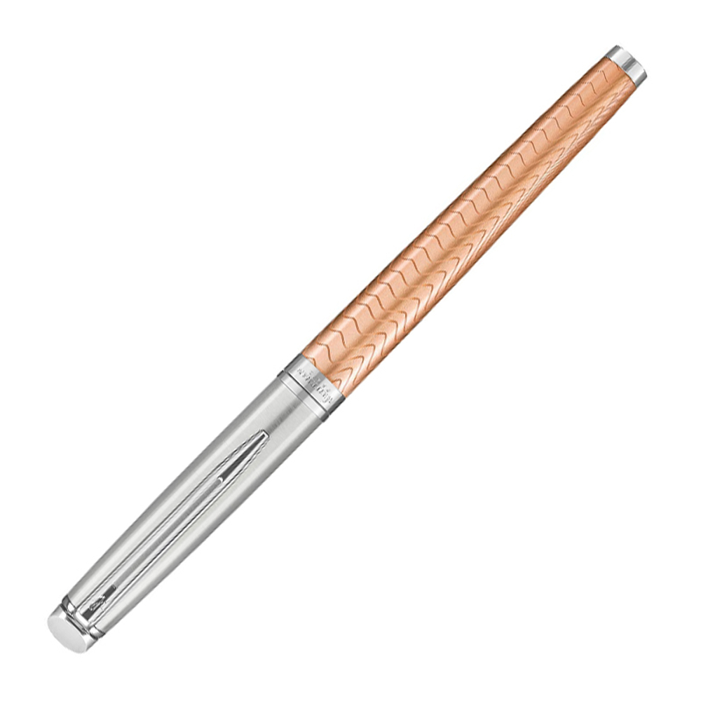 Подарочный набор Ручка роллер Waterman Hemisphere Deluxe Rose Wave с чехлом на молнии