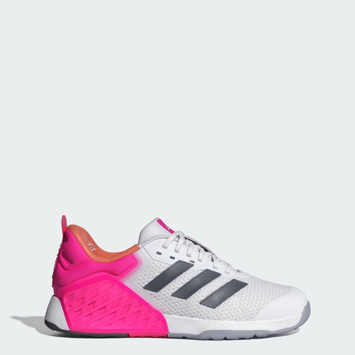 Кроссовки женские Adidas Dropset 3 (Розово-Белые)