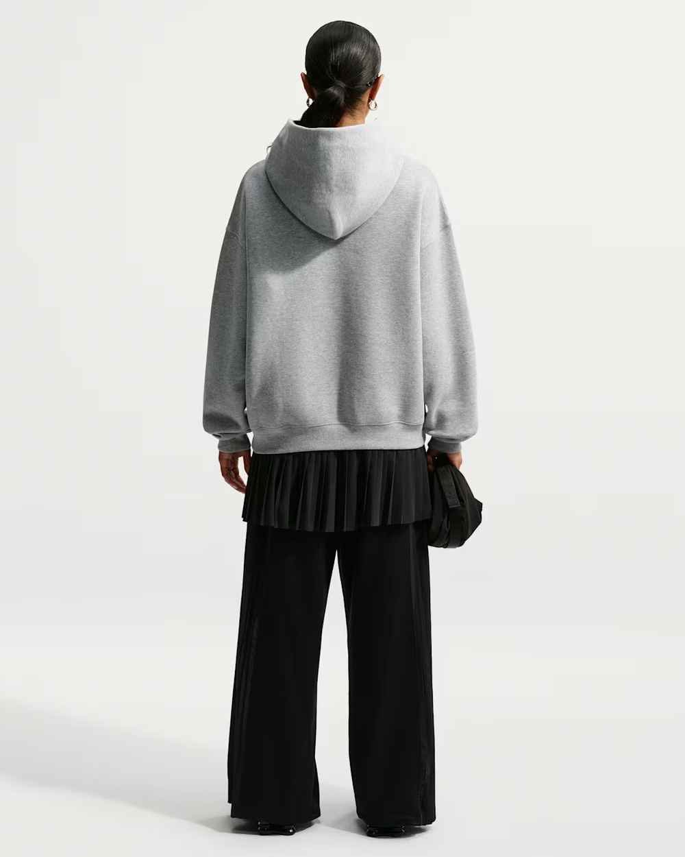 Nike Studio Fleece средней плотности Женская толстовка с капюшоном оверсайз - NIKE