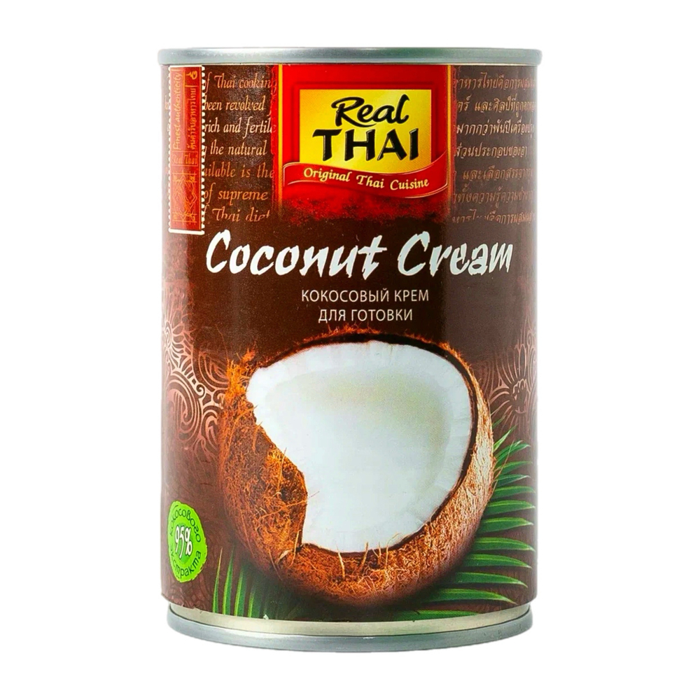 Кокосовые сливки (крем) «Real THAI» 400 мл