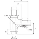 Штуцер FLC DL10 NPT1/4" (в сборе)