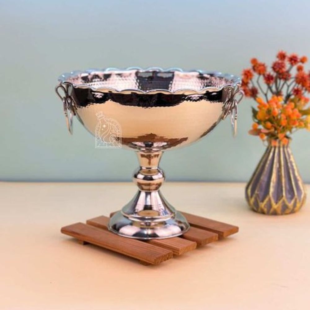 Медная сервировочная ваза конфетница фруктовница Exirmes 30220266, Иран